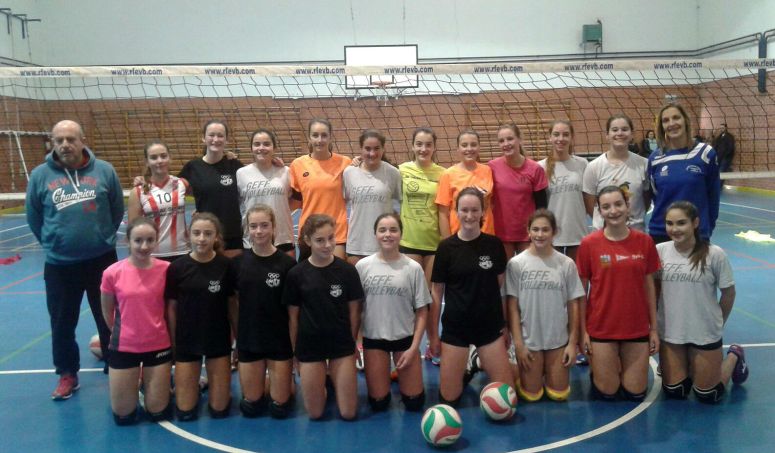 Seleccion asturiana infantil voleibol